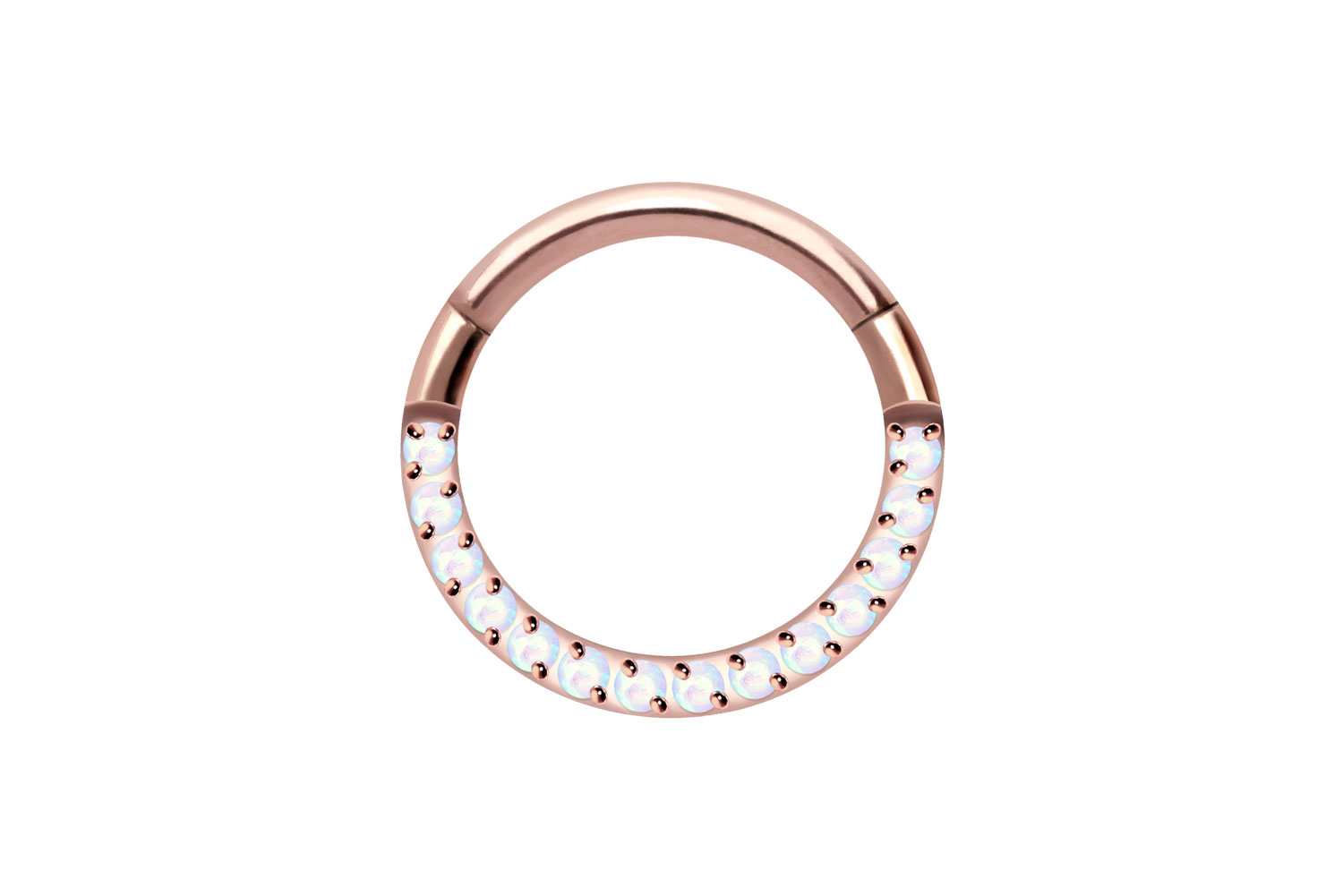 Titan Segmentring Clicker SYNTHETISCHE OPALE